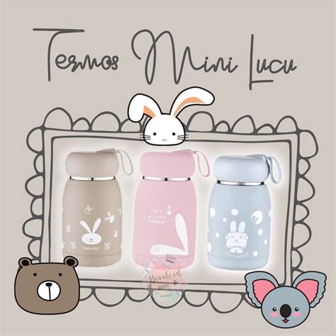 Jual CB Botol Minum Termos Kopi Teh Susu Thermos Mini Tumbler Lucu Anak