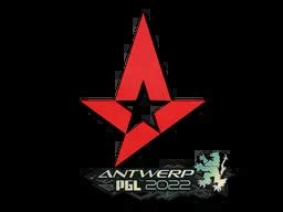 Sticker Astralis Antwerp 2022 CS GO CS2 VPESPORTS