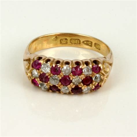 Buy Antique Ruby And Diamond Ring Made In 1885 Sold Items Sold Rings