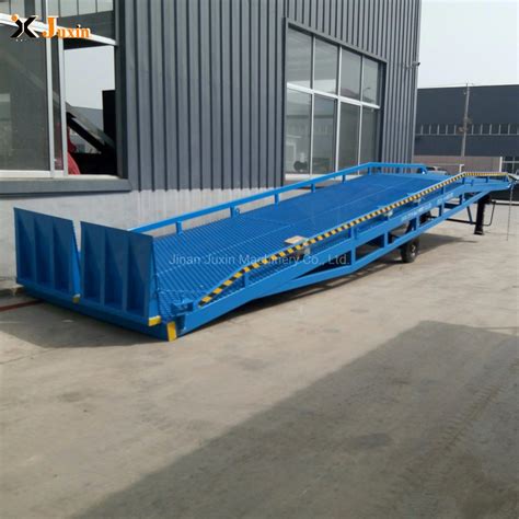 Container Loading Ramp Hydraulic Dock Leveler Mobile Ramp Lift China