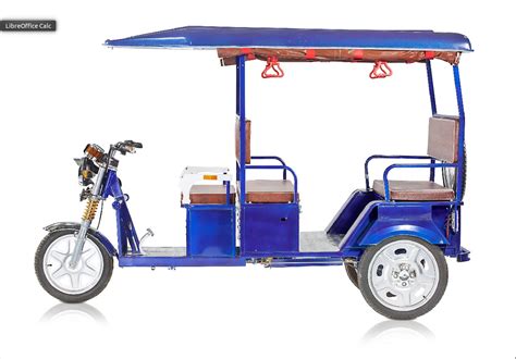 Mayuri 950 E Rickshaw Vehicle Capacity 6 Seater At Best Price In