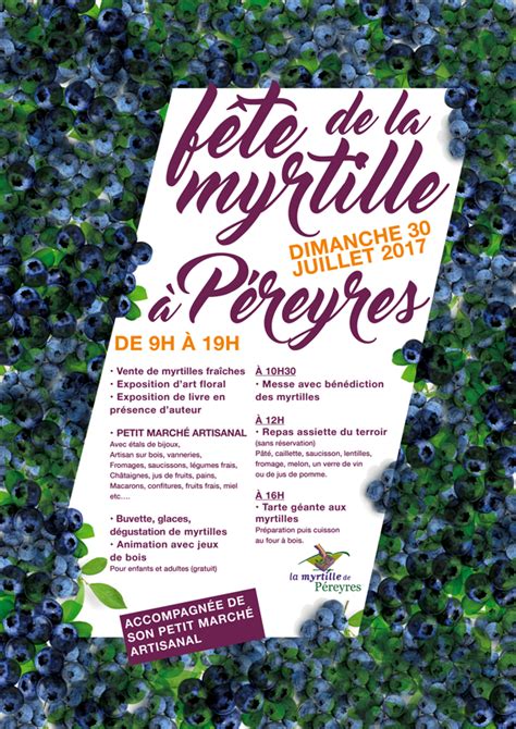 La Fête des Myrtilles Site de lamyrtilleraie