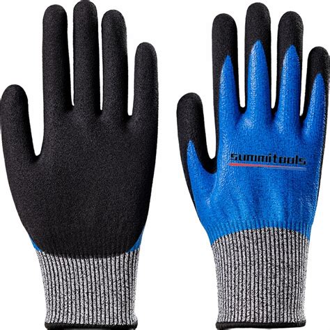 Hppe Anti Cut Nitrile Coated Safety Work Gloves