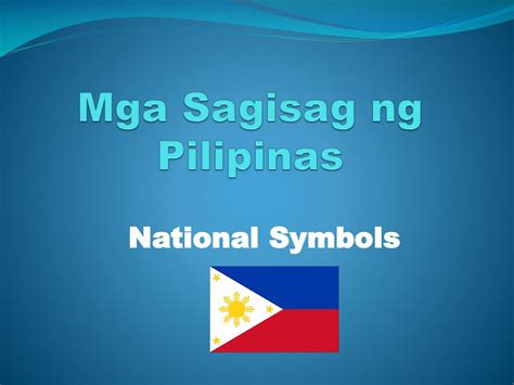 Pambansang Sagisag Ng Pilipinas