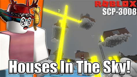 We Built A City In The Clouds Roblox Scp 3008 Youtube