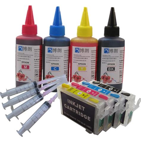 T Refillable Ink Cartridge For Epson Stylus Dx Dx