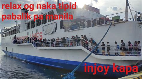 Relax Tipid Na Biyahi Pabalik Ng Manila Injoy Kapa Via Kho Shipping