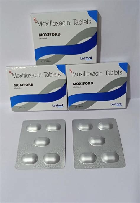 Moxiford Moxifloxacin Tablets Mg At Strip Of Tablets In