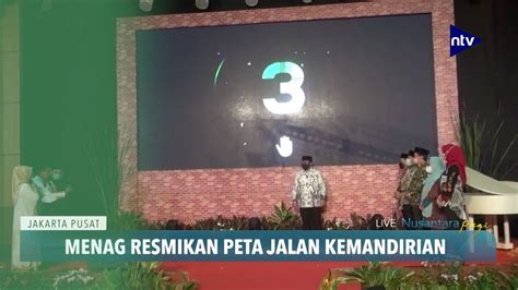 Menag Resmikan Peta Jalan Kemandirian Pesantren Youtube