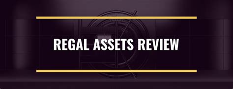 regal assets review  gold silver crypto ira investing fees