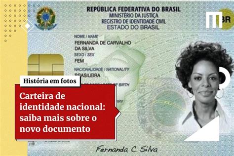 Tr S Milh Es De Brasileiros J T M A Nova Carteira De Identidade