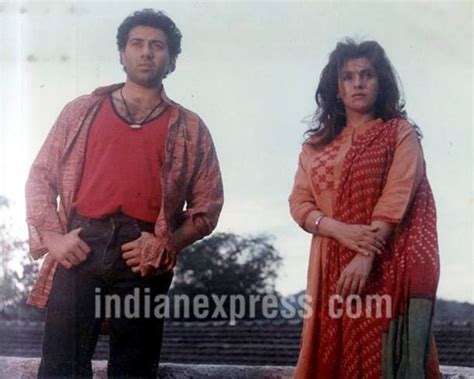 Photos Sunny Deol And Dimple Kapadias Rare Pictures The Indian Express