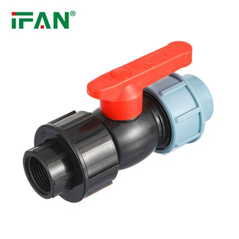 Ifan Oem Odm Pe Pipe Plastic Fitting Female Threaded Hdpe Ball Valve China Hdpe Ball Valve And