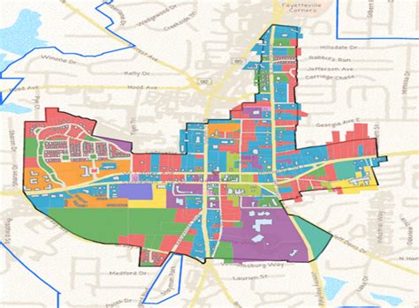 Maps Fayetteville Ga