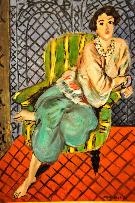 Henri Matisse 1869 1964 Seated Odalisque Left Leg Bent 1926 At