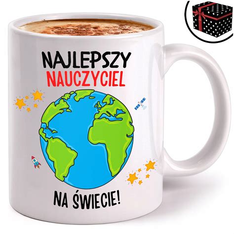 Kubek Prezent Dla Nauczyciela Nauczycielki Dzie Nauczyciela Szko Y