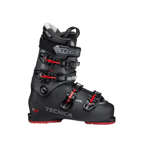 Bottes De Ski Alpin Tecnica Mach Sport Mv 100 Graphite Rouge Pour Homme Performance Bégin