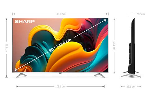 K Ultra Hd Quantum Dot Sharp Android Tv Fp Ea Sharp Europe