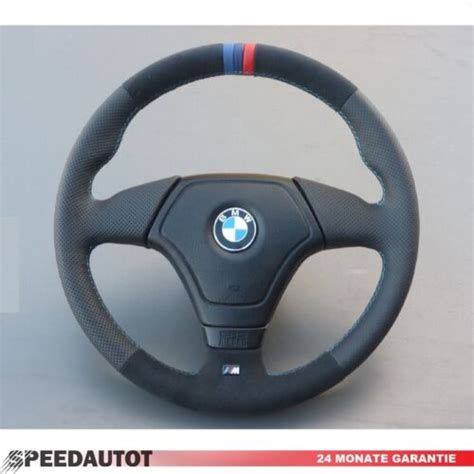 Lederlenkrad F R Bmw E E E Z Mit Airbag Neu Lederrbezug