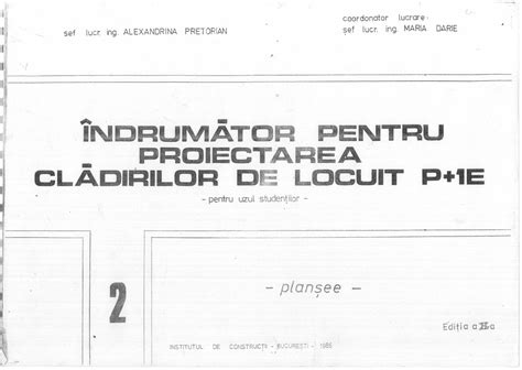 PDF Indrumator Pentru Proiectarea Cladirilor De Locuit P 1 Plansee