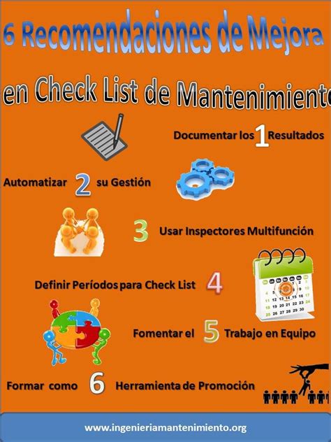 Recomendaciones Para Mejorar Tus Check List De Mantenimiento Diagrama Sexiz Pix