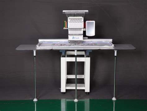 FUJA Embroidery Machine Computerized High Speed Single Head Flat