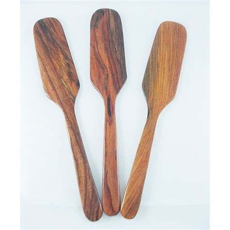 Wood Utensil Jam Spreader Carved Spoons Wooden Knife Wooden Kitchen