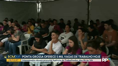 Ag Ncia Do Trabalhador Oferece Mais De Mil Vagas De Emprego Nesta