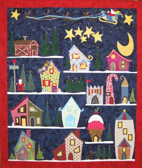 Welcome To The North Pole Christmas Quilts Holiday Quilts Winter Quilts