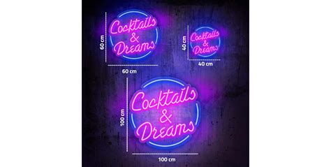 Neon Cocktail Dreams Neons Pour Bars Et Restaurants Ne N Flex Led