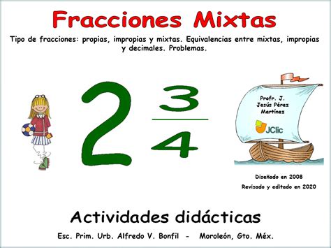 Print Froggy Jumps Fracciones matemáticas 7º educación básica