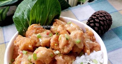 Resep Chicken Salted Egg Rice Bowl Oleh Arina Pramudita Cookpad