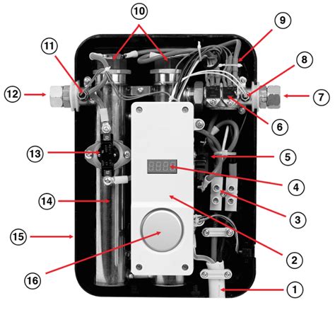 Rinnai Tankless Water Heater Parts Diagram