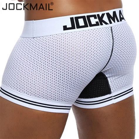 JOCKMAIL Boxer en maille pour homme sous vêtement de marque slips