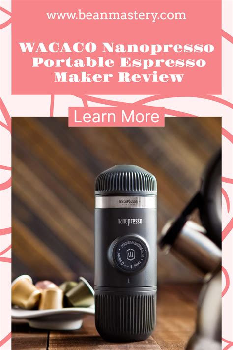 WACACO Nanopresso Portable Espresso Maker Review - Beanmastery.com