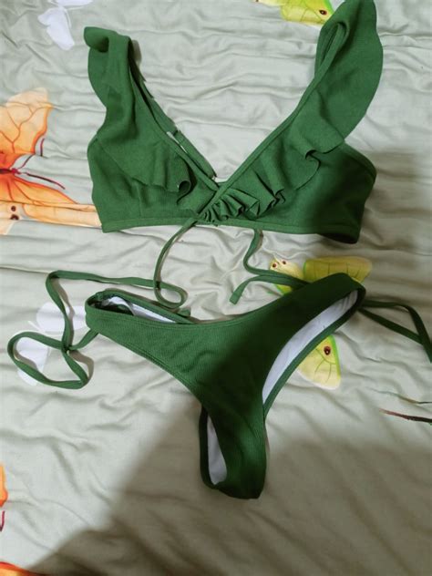Green Shein Bikini On Carousell