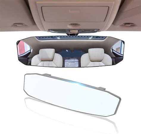 Ajxn 12 Large Rear View Mirror Anti Glare Panoramic Rearview Mirror