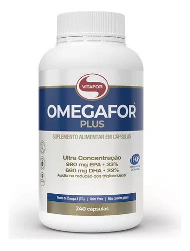 Omegafor Plus Capsulas Mega Ultra Concentrado Epa Dha Vitafor