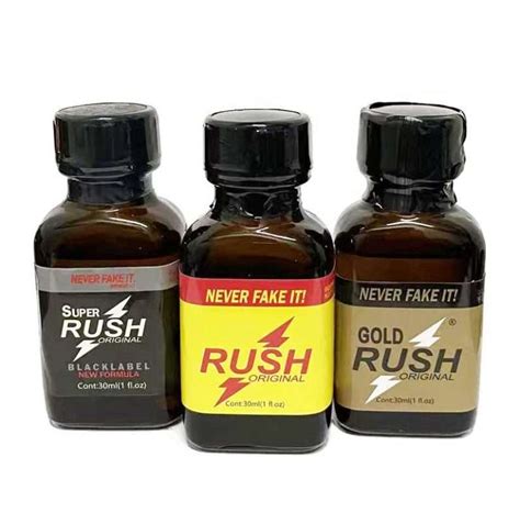 Popular Rush Combo 25ml Rush Original Gold Rush Original Super