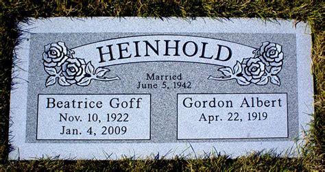 Double Flat Online Headstone Designer