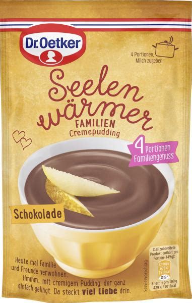 Dr Oetker Seelenwärmer Familien Cremepudding Schokolade online kaufen