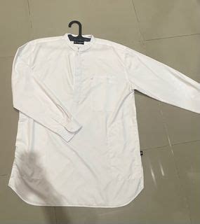 Zara Man Kemeja Putih Oxford Kerja Kantor Work Casual White Original