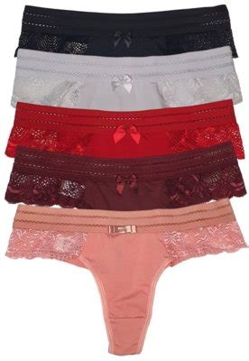 Kit Calcinha Fio Duplo Golden Modas Fio Dental Lingerie Feminina Tanga Compre Agora Dafiti