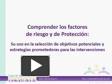 Ppt Comprender Los Factores De Riesgo Y De Protecci Powerpoint