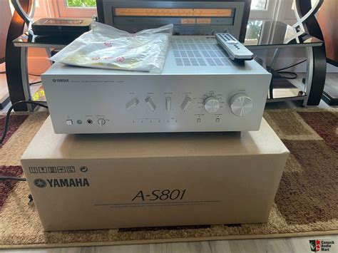 Yamaha A-S801 in excellent condition, inside and outside, no scratches ...