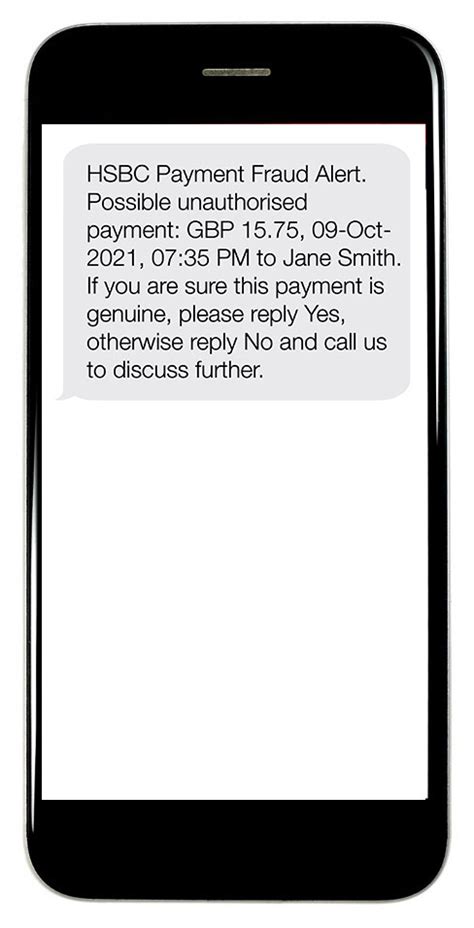 Received A Text Bank Scam Texts Hsbc Uk