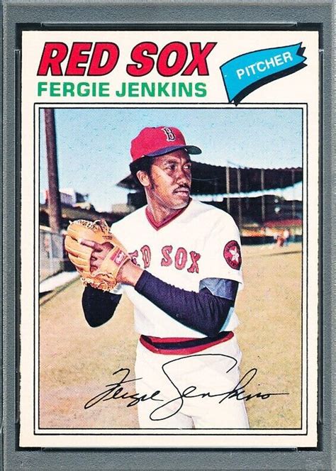 Opc Baseball Fergie Jenkins Red Sox Psa Near Mint Mint Ebay