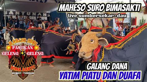 Maheso Suro Bimasakti Galang Dana Yatim Dan Duafa Live