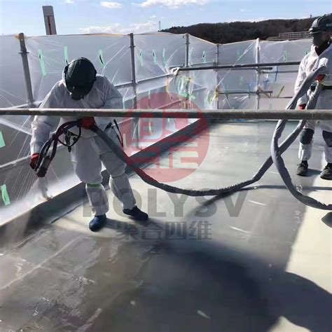 heat reflective polyurea material polyswell polyurea