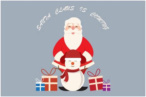 Santa Claus Logo And Vector Illustration Graphic By Acillia Eggi